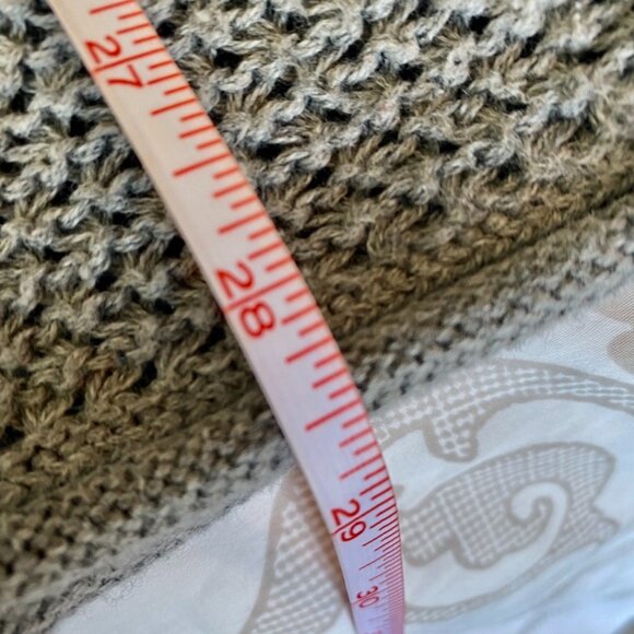 James Perse Grey Open Knit Cardigan Sweater - Picture 7 of 7